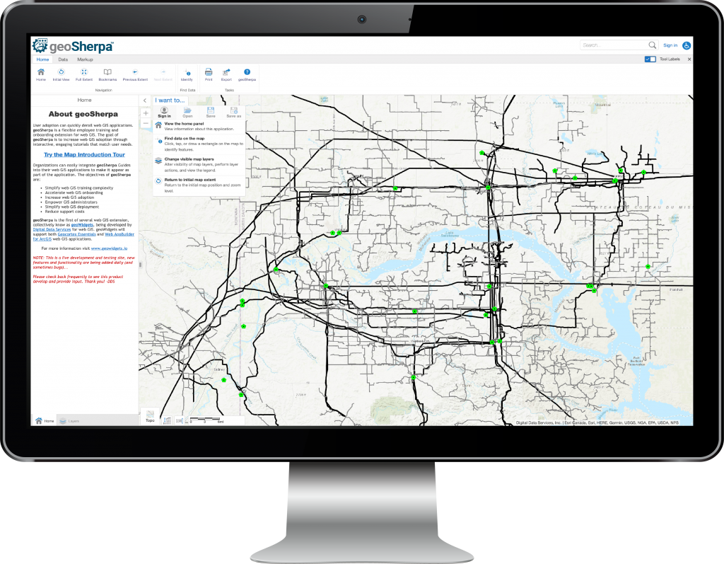 Geocortex Web GIS