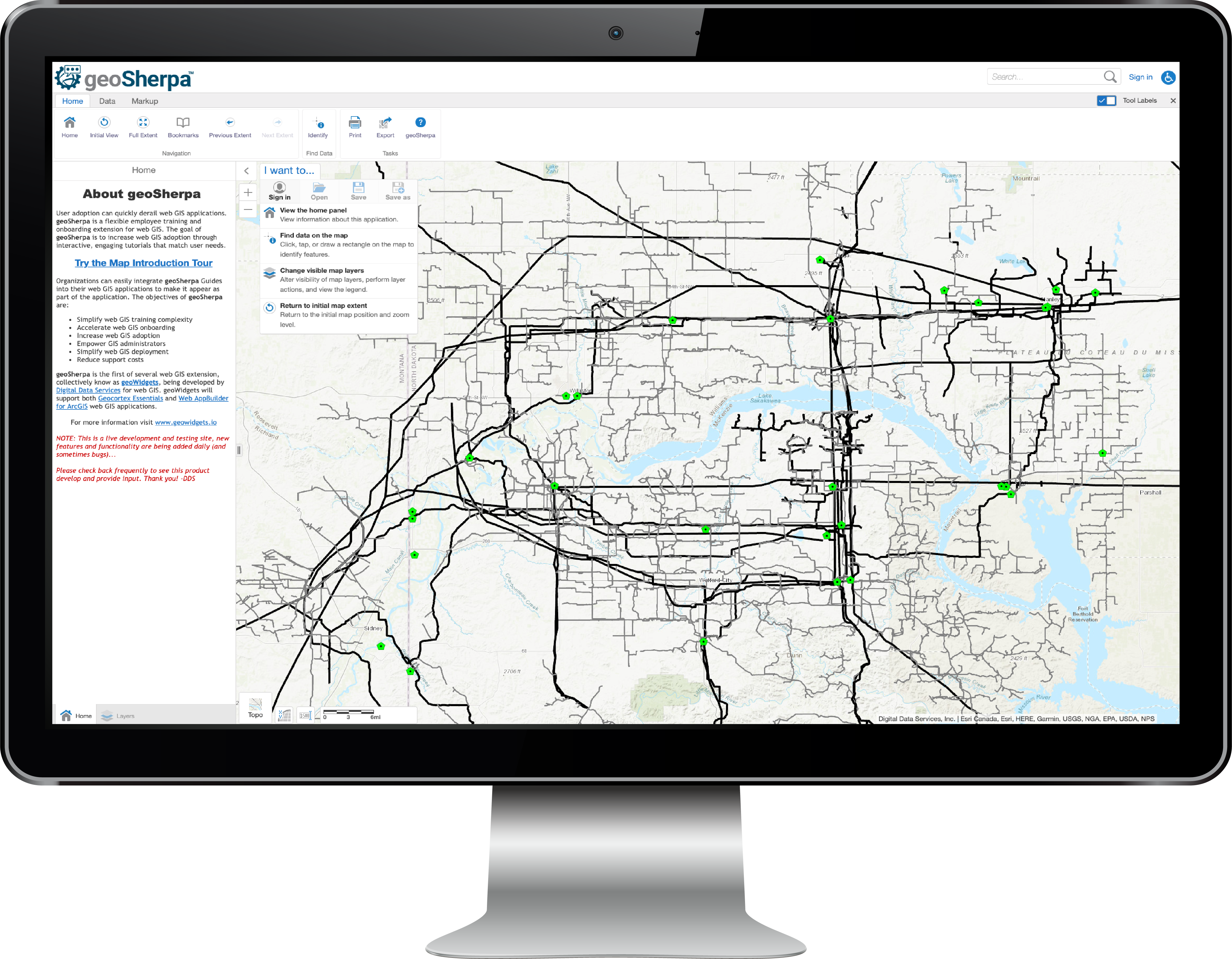 Geocortex Web GIS