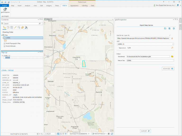 geoProspector Add In